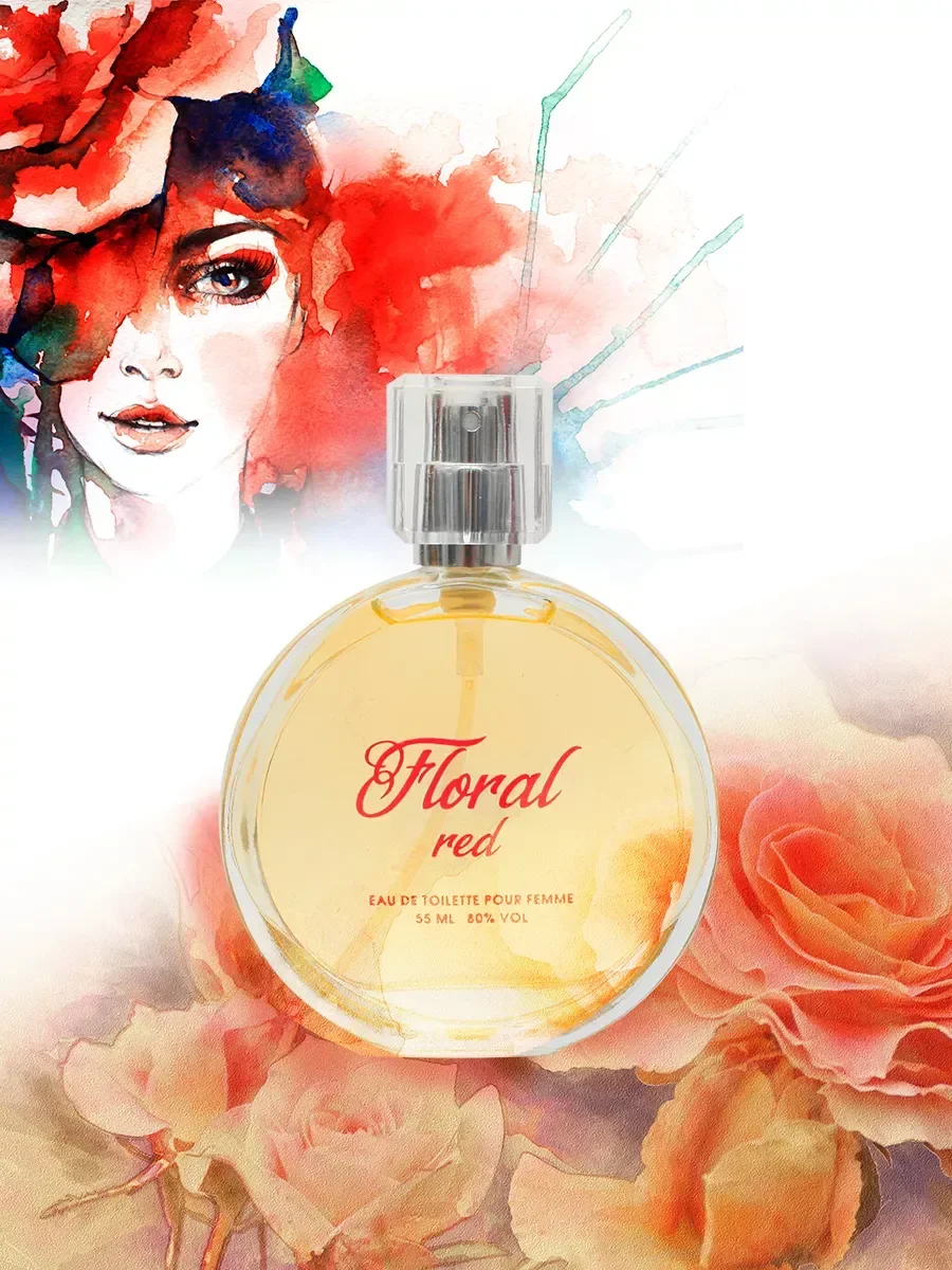 Euroluxe Floral Red 55 мл Туалетная вода