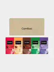 Кофе Coffesso ассорти, 5 вкусов, 100 капсул