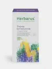Травяной чайный напиток Herbarus "Заряд витаминов", 24 пакетика