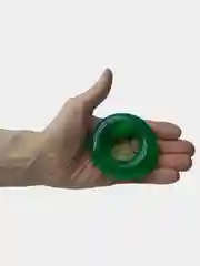 Зеленый эспандер кистевой кольцо массажный