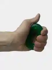 Зеленый эспандер кистевой кольцо массажный
