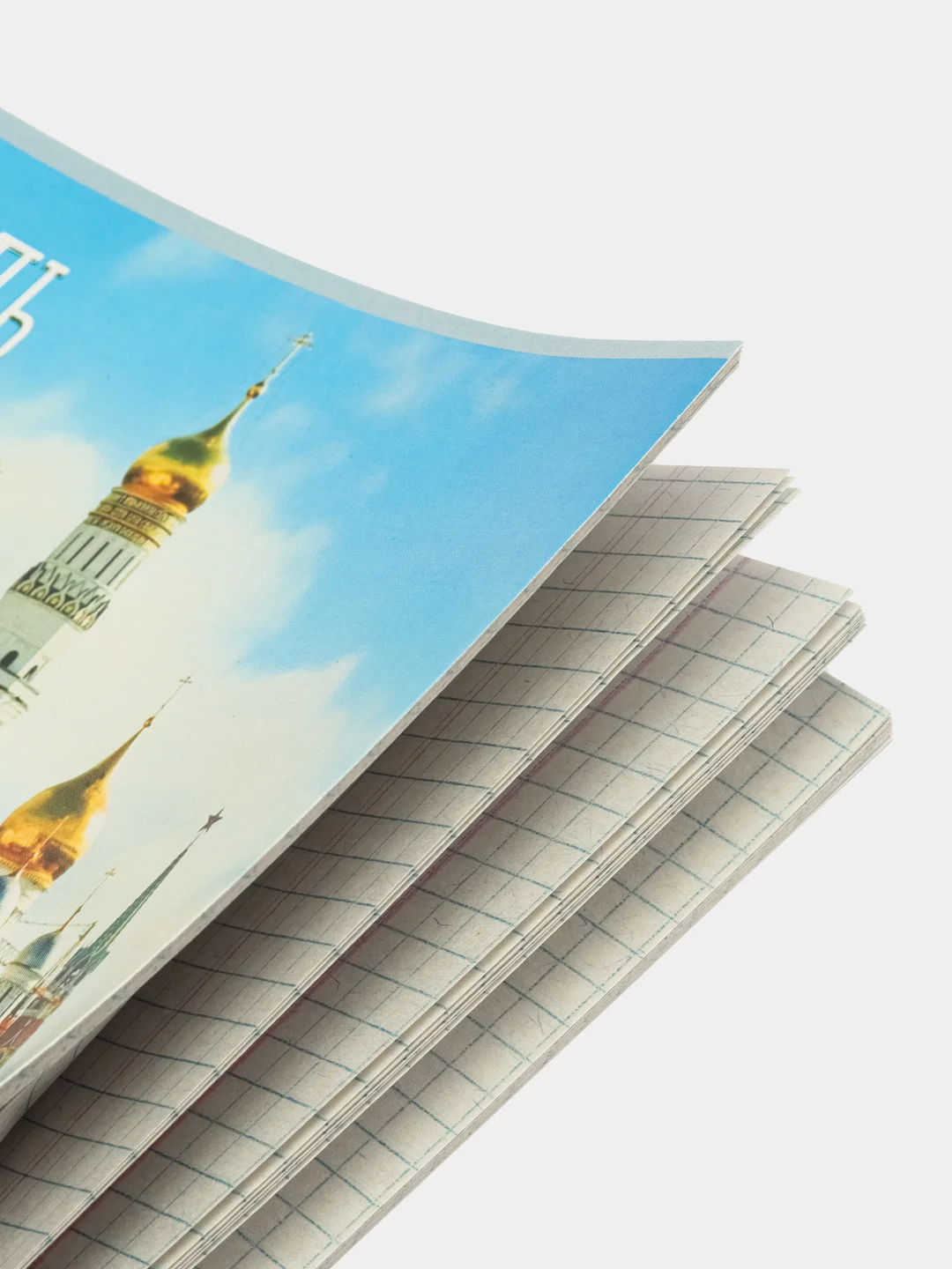 Ледяной тетрадь 48 листов в клетку ,обложка мелованная бумага, белизна 75%
