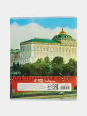 Ледяной тетрадь 48 листов в клетку ,обложка мелованная бумага, белизна 75%