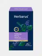 Чай черный листовой с добавками Herbarus "Чабрец. Мята", 75 г
