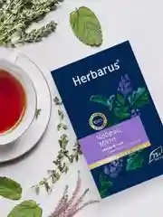 Чай черный листовой с добавками Herbarus "Чабрец. Мята", 75 г