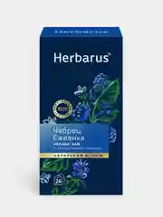 Чай черный Herbarus, "Чабрец Ежевика", с добавками, 24 пакетика