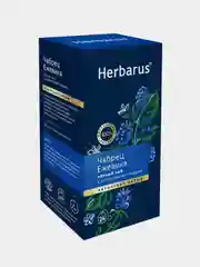 Чай черный Herbarus, "Чабрец Ежевика", с добавками, 24 пакетика