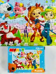 Пазл для малышей игра Лео и Тиг Сказочный патруль Мимимишки Мультгерои 54 мозаика детская