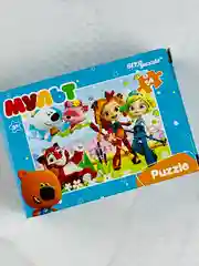 Пазл для малышей игра Лео и Тиг Сказочный патруль Мимимишки Мультгерои 54 мозаика детская