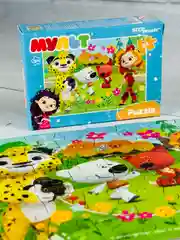 Пазл для малышей игра Лео и Тиг Сказочный патруль Мимимишки Мультгерои 54 мозаика детская