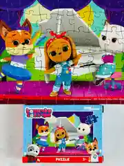Пазл для малышей Кошечки Собачки котенок щенок кошка собака Мультгерои 54 мозаика детская