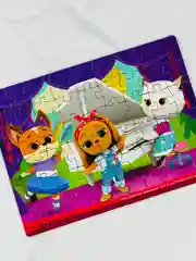 Пазл для малышей Кошечки Собачки котенок щенок кошка собака Мультгерои 54 мозаика детская