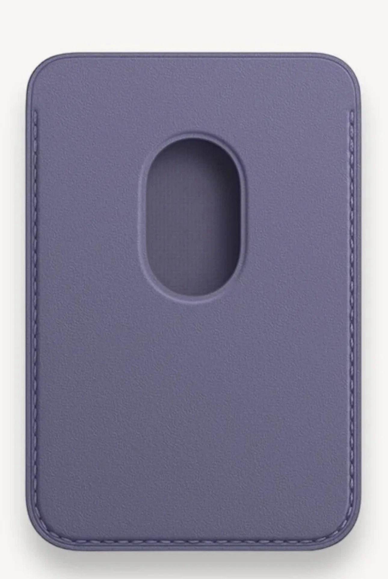 Лавандовый картхолдер - бумажник на iPhone с поддержкой MagSafe/Leather Wallet