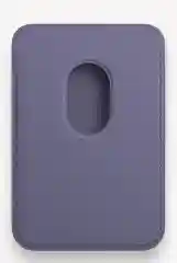 Лавандовый картхолдер - бумажник на iPhone с поддержкой MagSafe/Leather Wallet