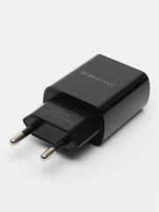 Зарядное устройство для телефона блок Borofone BA20A, 1USB до 2.1 А