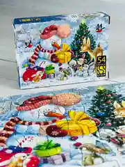 Пазл картонный мозаика для малышей Новый год новогодний подарок Снеговик Елка праздник