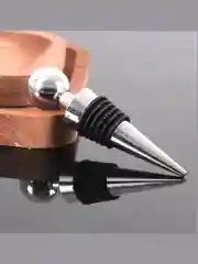 Серебряный многоразовая пробка для бутылки вина и шампанского