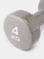 Серый гантель LiveUp LP8076 винил