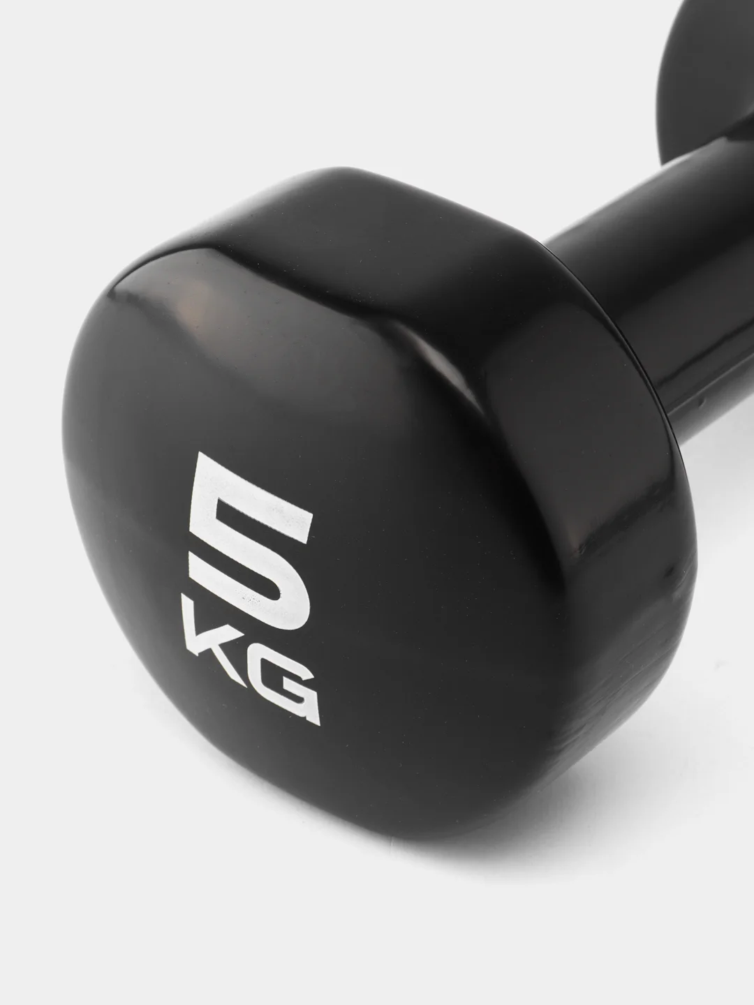Черный гантель LiveUp LP8076 винил