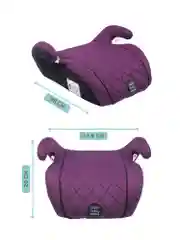 Фиолетовый автокресло детское (бустер) AMAROBABY Easy way, группа III