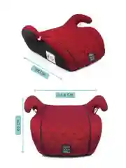 Красный автокресло детское (бустер) AMAROBABY Easy way, группа III