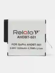 Аккумулятор для экшн-камеры Relato AHDBT-501 для видеокамеры GoPro HD Hero 5