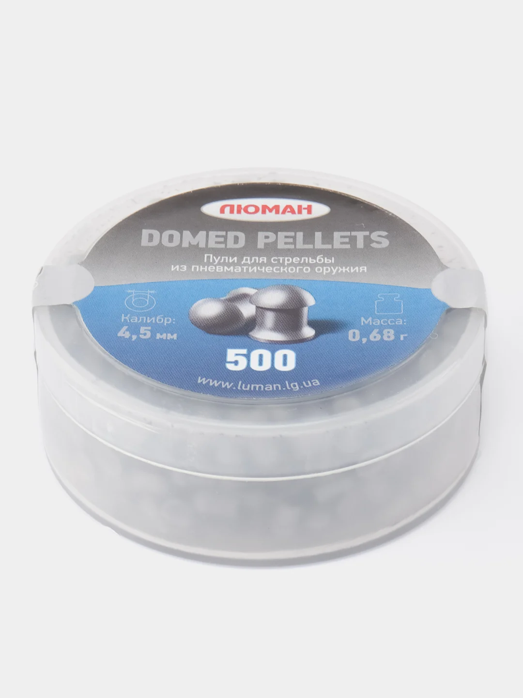 Пневматические пули Люман Domed Pellets 4.5мм 0.68г (500шт)