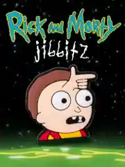Алый джибитсы / украшение для обуви, сабо и браслета Джиббитс "Rick and Morty"