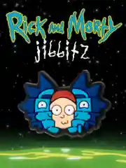 Багровый джибитсы / украшение для обуви, сабо и браслета Джиббитс "Rick and Morty"