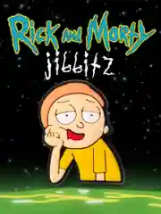 Бежевый джибитсы / украшение для обуви, сабо и браслета Джиббитс "Rick and Morty"