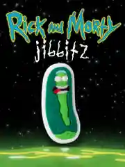 Белый джибитсы / украшение для обуви, сабо и браслета Джиббитс "Rick and Morty"