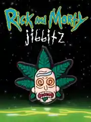 Вишнёвый джибитсы / украшение для обуви, сабо и браслета Джиббитс "Rick and Morty"