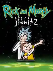 Желтый джибитсы / украшение для обуви, сабо и браслета Джиббитс "Rick and Morty"