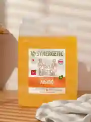 Жидкое мыло SYNERGETIC "Фруктовый микс", с эффектом увлажнения, гипоаллергенное, 5 л