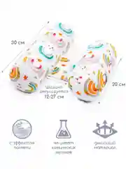 Подушка (валик-позиционер для боковой поддержки) Amarobaby Nature Anatomy с лузгой гречихи