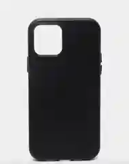 Черный кожаный чехол Leather Case для iPhone 13 mini с функцией MagSafe