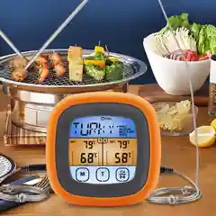 Термометр кулинарный с 2-мя щупами ТС-6601-2