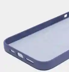 Голубой кожаный чехол Leather Case для iPhone  15 Pro Max с функцией MagSafe