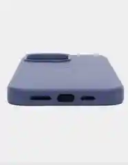 Голубой кожаный чехол Leather Case для iPhone  15 Pro Max с функцией MagSafe