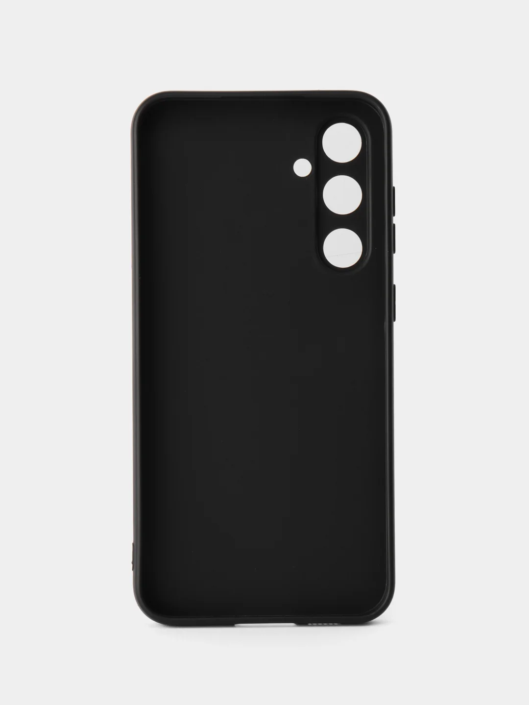 Черный чехол Samsung Galaxy S23 FE силиконовый, прозрачный с кармашком