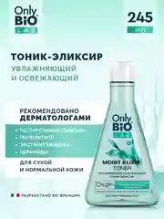 Тоник-эликсир Only Bio Lab MOIST ELIXIR TONER, увлажняющий, освежающий, 245 мл