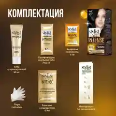 Крем-краска для волос STYLIST COLOR PRO INTENSE, тон 9.2, Перламутровый блонд, 118 мл
