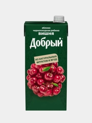 Нектар Добрый "Яблоко-Вишня-Рябина", 2 л