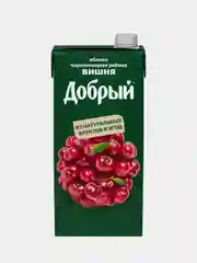 Нектар Добрый "Яблоко-Вишня-Рябина", 2 л