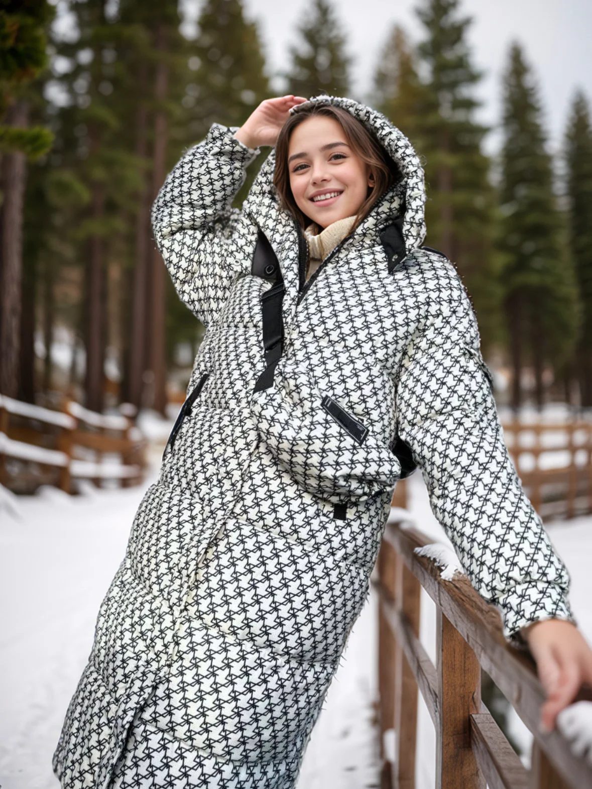 Белый куртка женская, удлиненная зимняя, демисезон