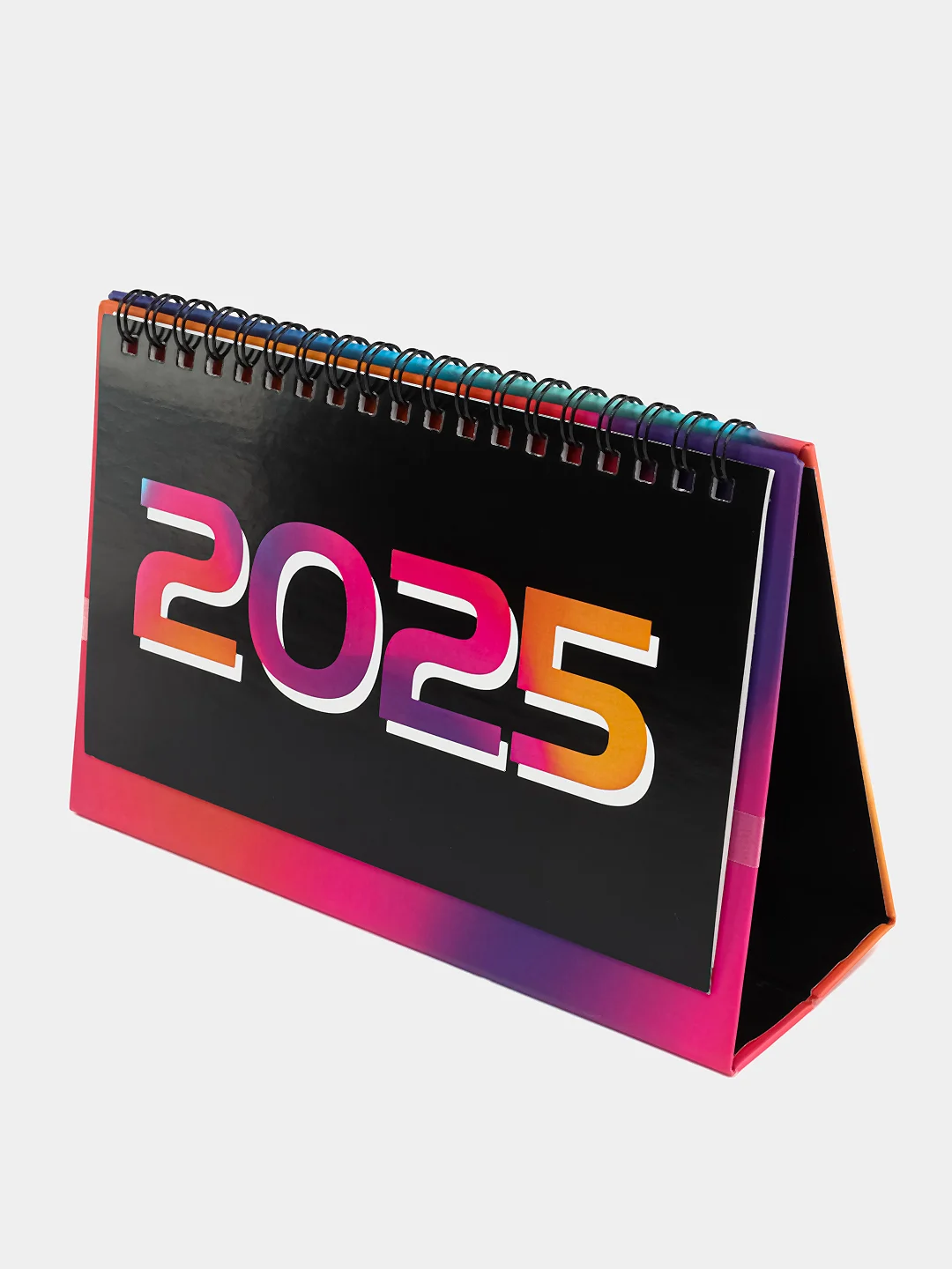 Черный календарь настольный 2025