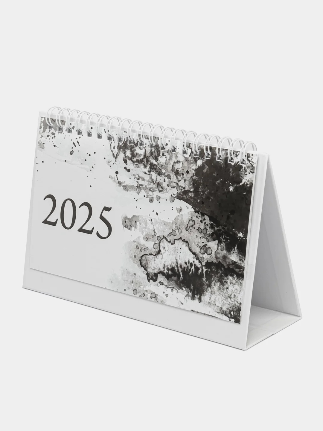 Белый календарь настольный 2025