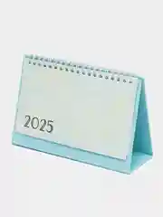 Бирюзовый календарь настольный 2025