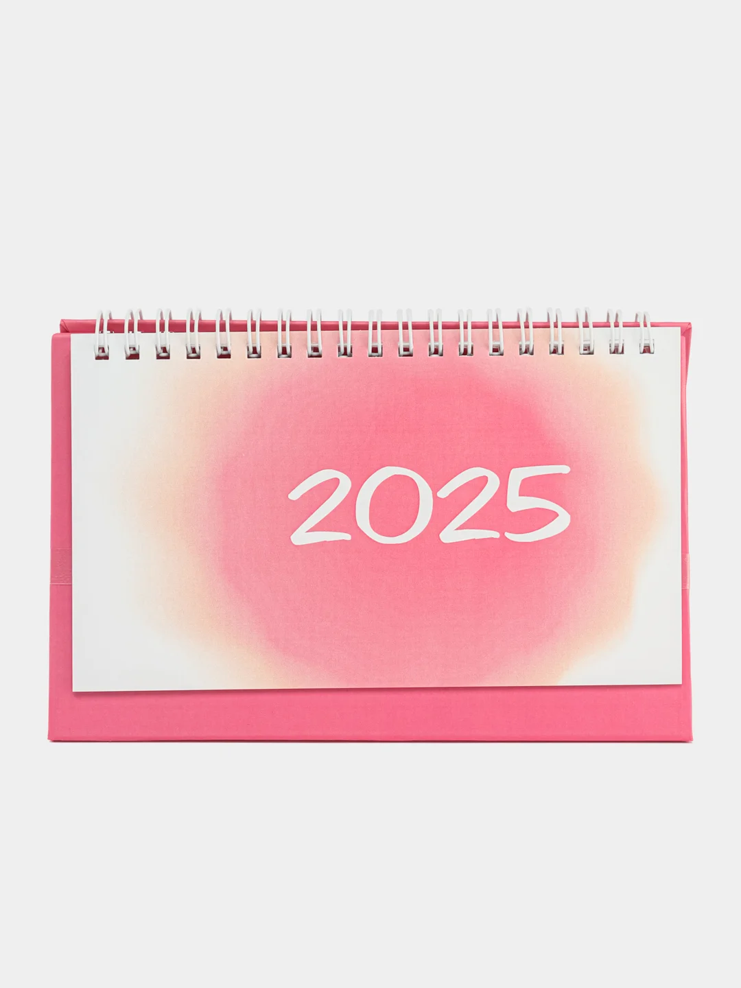 Тёмно-розовый календарь настольный 2025