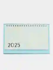 Бирюзовый календарь настольный 2025